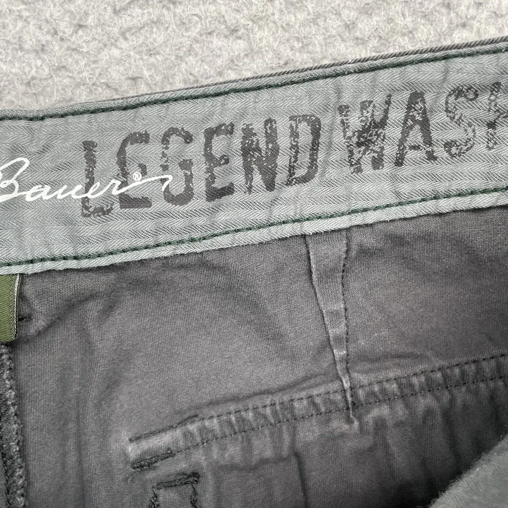 Eddie Bauer Capri Pants Women 8 Gray Baggy Gorpcore Hike Academia Y2k Preppy 90s
